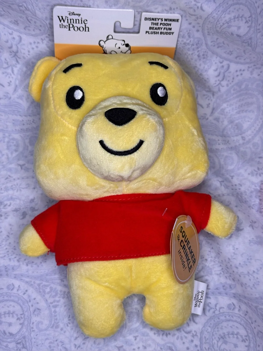 Disney Winnie the Pooh Dog Pet Collar, Leash & 3  Pooh, Piglet, Tigger Toys